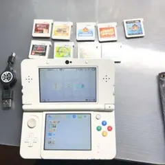 Nintendo 3DS 本体 ホワイト ソフトセット