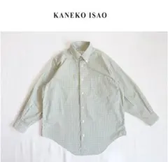KANEKOISAO（カネコイサオ）ギンガムチェック・ボタンダウンシャツのサムネイル