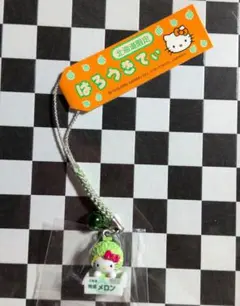 サンリオ 北海道限定 ハローキティ メロン ご当地ストラップ