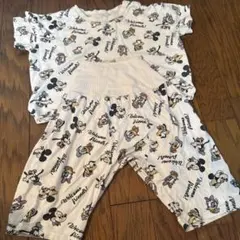 Disney baby ベビー 総柄 上下 パジャマ セットアップ 95㎝