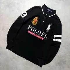 最終価格 ラルフローレン ビッグポニー 長袖 カスタムスリムフィット ポロシャツ