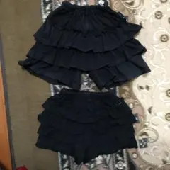 キュロット ショートパンツ 2枚セット　80