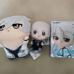 ブルーロック　Qposket 　ちょこのっこぬいぐるみ　もふぐっと　凪誠士郎