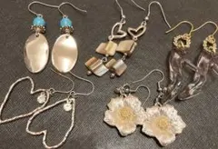 新品未使用　ハンドメイド作品　ピアス　サージカルステンレス　金アレ対策