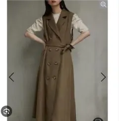 AZUL by moussy トレンチジレワンピース