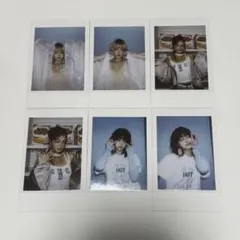 LE SSERAFIM ウンチェ インスタントフォトカード 6枚 コンプ チェキ