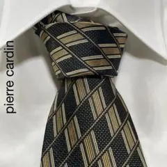 TG1475 pierre cardin パターン柄 シルク ネクタイ
