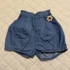 プティマイン タックバルーンショートパンツ