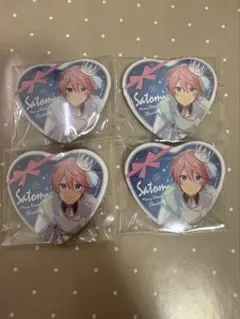 すとぷり さとみ ハート缶バッジ