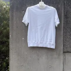 ANTICIPO モックネック Tシャツ ホワイト イタリア製のサムネイル