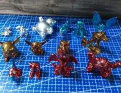 【レトロ】ポケモン　メタルフィギュア　プラスチック製　まとめ売り