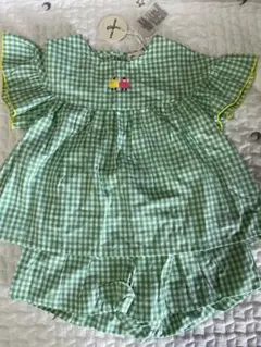 【100サイズ】コットン100%タグ付　新品　韓国ベビー服　セットアップ