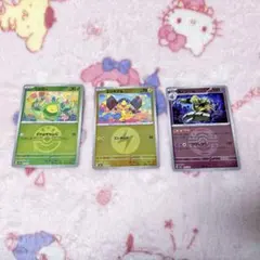 ポケモンカード　MEGAドリームex　スボミー　フレンドボールミラー 三枚セット