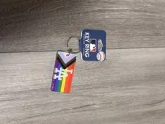 ロサンゼルス・ドジャース レインボーキーホルダー