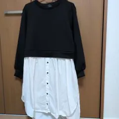 SUREVE ブラック チュニック 長袖