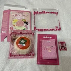 ぴ*ん様 mellojoy スクイーズ 大福シリーズ 柿