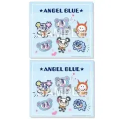 セブン限定 ナルミヤ ぷっくりシール エンジェルブルー ２個