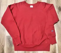 【赤単タグ】Champion リバースウィーブ USA製 目なし Mサイズ 美品