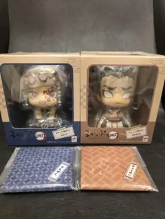 るかっぷ 宇髄天元 悲鳴嶼行冥 フィギュア セット 特典 座布団 鬼滅の刃 抽選販売】 るかっぷ 鬼滅の刃 宇髄天元＆悲鳴嶼行冥 セット