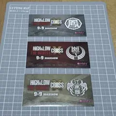 HIGH&LOW THE WORST CROSS HMV限定 ステッカー