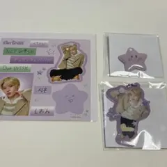 NCT WISH シオン ステッカー アクリルキーホルダー チャーム セット