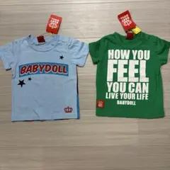 BABYDOLL Tシャツ 2枚セット 90