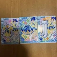 アイカツ アイカツアンコール ブルーステージコーデ 霧矢あおい 3장 세트