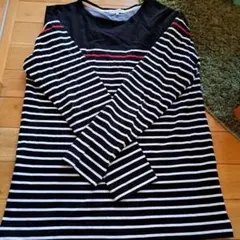 メンズ　LL　ボーダーロンティー