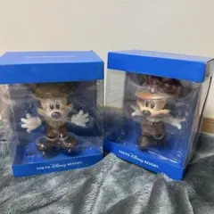ディズニーランド　ジャングルカーニバル景品　ミッキー＆ミニー