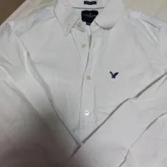 American Eagle 長袖シャツ ホワイト Mサイズのサムネイル