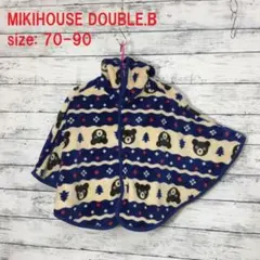MIKIHOUSE DOUBLE ポンチョ