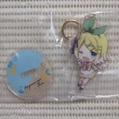 ㉟ 初音ミク フリューくじ アクリルキーホルダー 鏡音リン