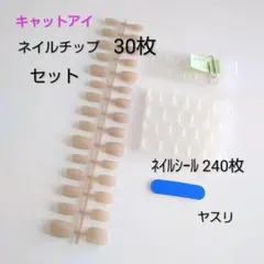新品⭐ネイルチップセット 30枚 付け爪 ネイルシール 220枚 爪やすり