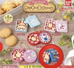 サンリオクッキー缶　チャーム　ザ　ボードビルデュオ