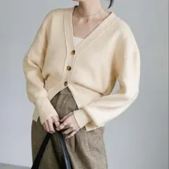 セレクトモカ 新品未使用 タグ付 カーディガン アイボリー