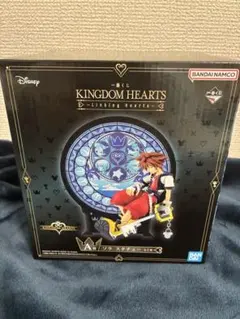 新品 キングダムハーツ A賞 ソラ スタチュー ガラスプレート 4枚