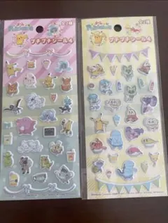 ポケモン プチプチシール4 2シートセット