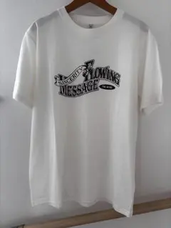 ホワイト Tシャツ Mサイズ グラフィックプリント