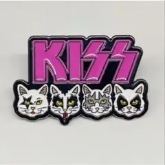 KISS キャットメイク ピンバッジ ピンズ