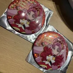 プリンセスプリキュア 缶バッジキュアスカーレット