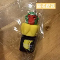 光る音が鳴る イタリアンブレインロット　キーホルダー　チンパンジー二バナニーニ