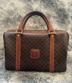 セリーヌ　ボストン　マカダム　ミニボストン　ハンドバッグ