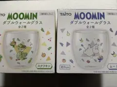ムーミン ダブルウォールグラス 2種セット