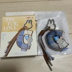 POPMART LABUBUラブブ　PINFORLOVEイニシャルチャーム【C】