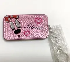 ミニー　ディズニーストア　シークレットスライドケース　ラインストーン