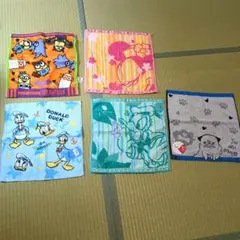 ディズニー　ミニオンズ　ミニーマウス　ドナルドダックなど タオルハンカチ