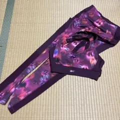 リーボック　Reebok ヨガウェア　ダンスウェア　上下セット　スポーツブラ