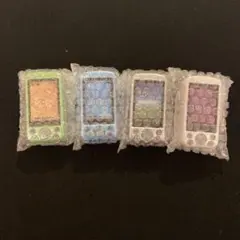 新品 全5種中4種 ガラケーマスコット ガチャ 平成レトロ 録音再生
