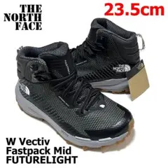 <新品>レディース23.5㎝ ノースフェイス　ベクティブファストパックミッド　黒