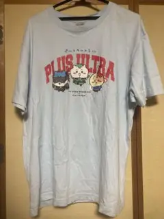 ちいかわ×僕のヒーローアカデミア ヒロアカコラボ Tシャツ Lサイズ 僕のヒーローアカデミア×ちいかわ Tシャツ ALL MIGHT I AM HERE